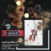 کتاب راز پلاک سوخته (خاطرات شهید مدافع حرم مهدی طهماسبی) نوشته علی ابراهیمی گلابی انتشارات شهید کاظمی 