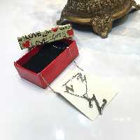 نیمست نقره ای حرف z رنگ ثابت و ضدحساسیت 