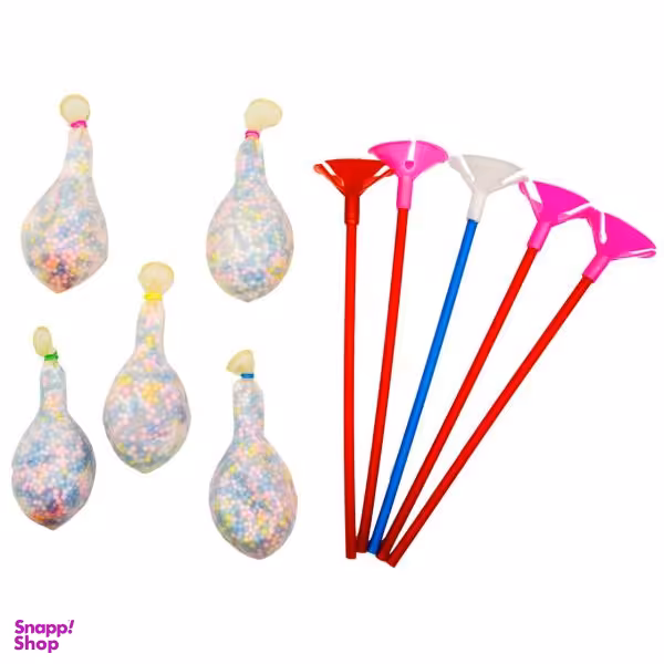 بادکنک کد 2136 بسته 5 عددی