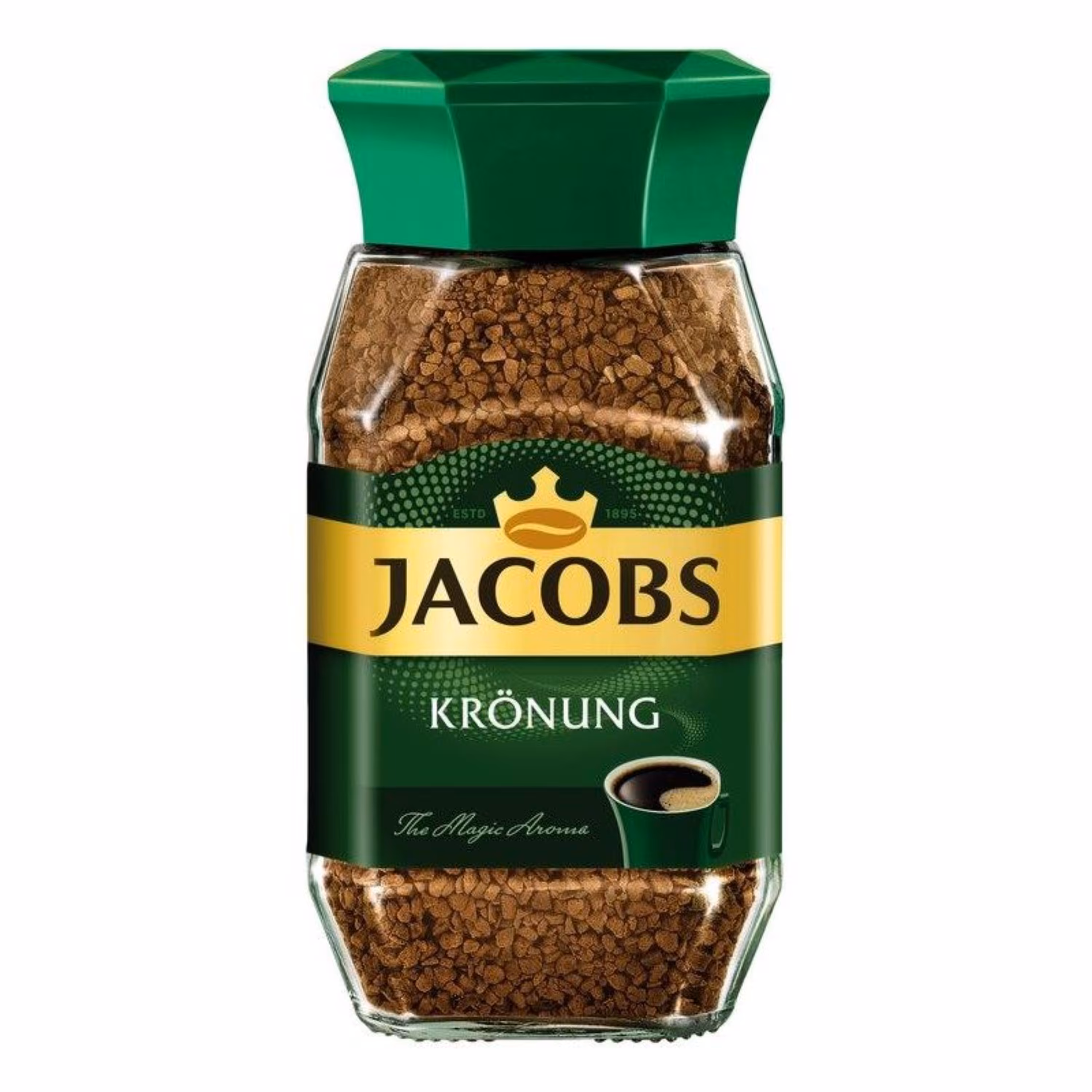  جاکوبز 100 گرمی (جاکوبس) قهوه فوری مدل در سبز اصلی
