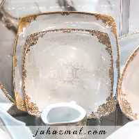 سرویس چینی پردیس طرح نسیم 30 پارچه کد 464