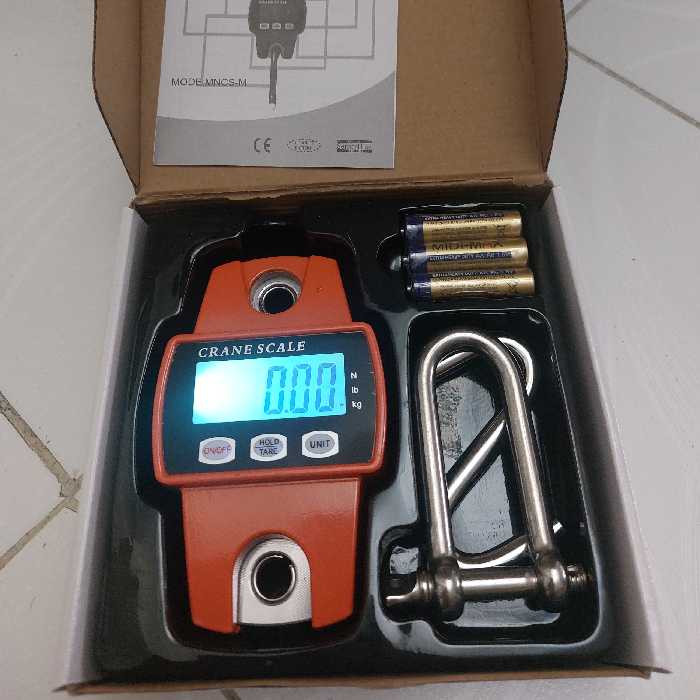 باسکول آویز 300 کیلویی (پس کرایه)