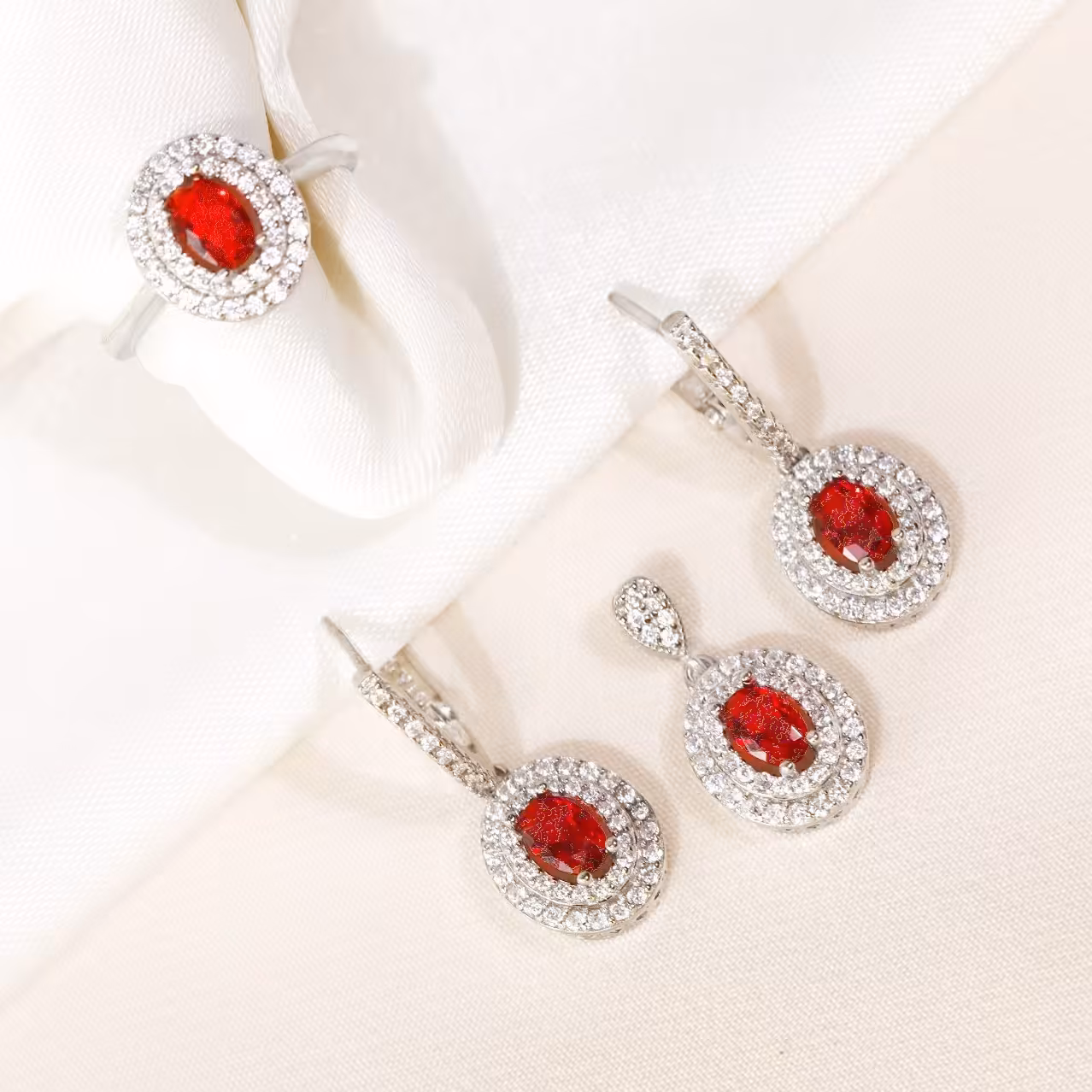 نیم ست نقره میکرو کد S-10118-9.5