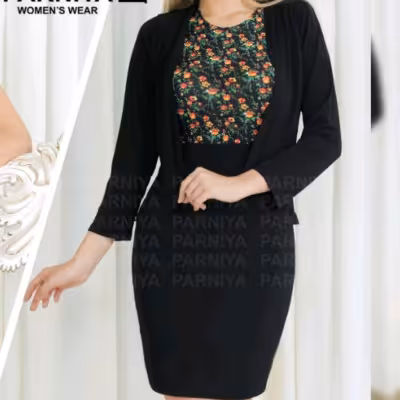 کت سارافون زنانه مجلسی مدل روشنک