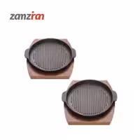 تابه چدن نالينو مدل Fahita Double سایز 20