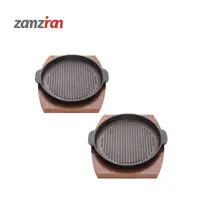 تابه چدن نالينو مدل Fahita Double سایز 20