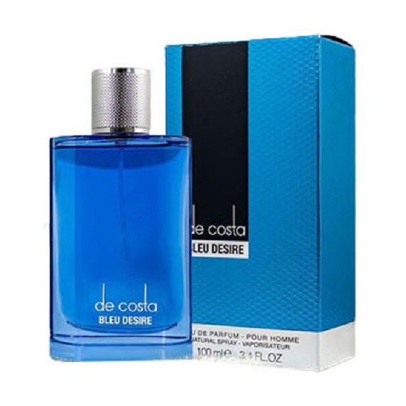 ادکلن مردانه فراگرنس ورد مدل د کوستا بلو دیزایر De Costa Bleu Desire حجم 100 میل