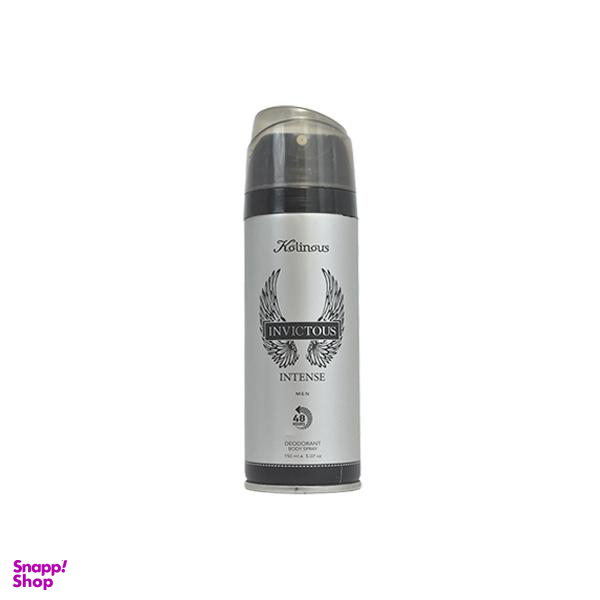 اسپری بدن مردانه کلینوس (Klinous) مدل INVICTOUSE حجم 150 میلی‌‌لیتر
