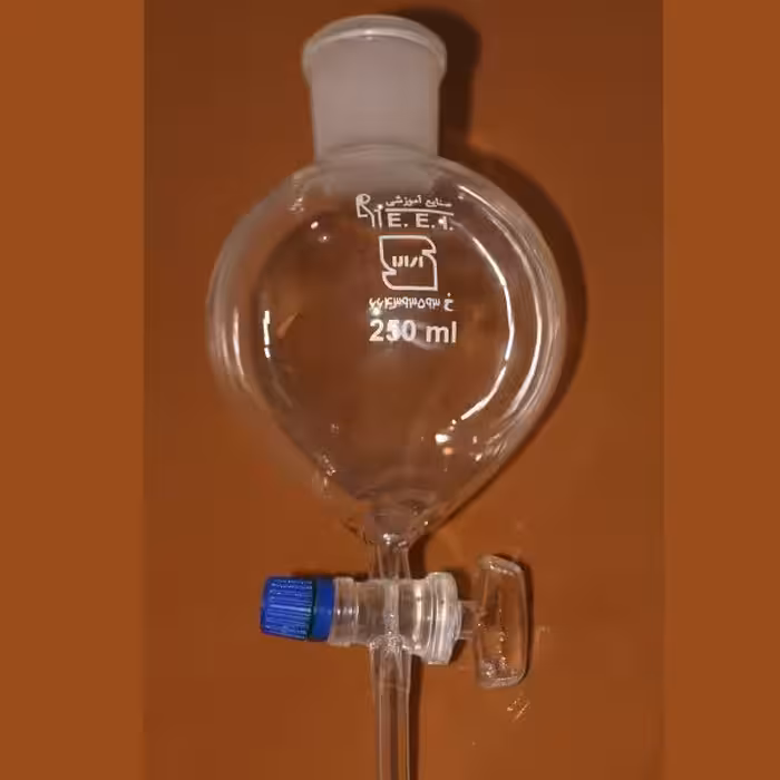 قیف دکانتورگلابی شکل شیردار 250cc