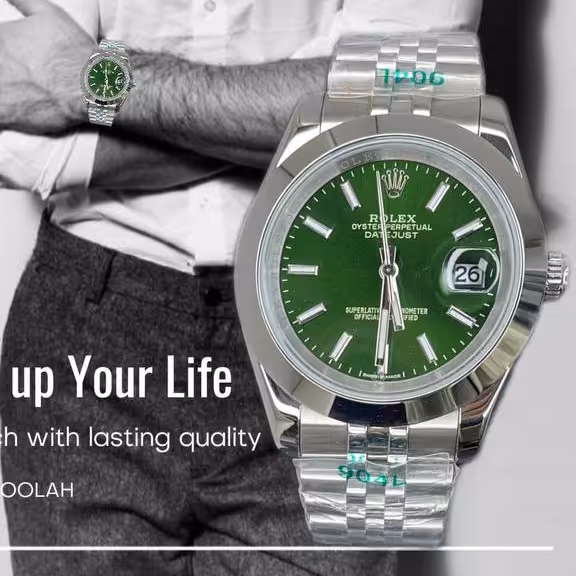 ساعت مردانه  و زنانه  رولکس تاریخ دار