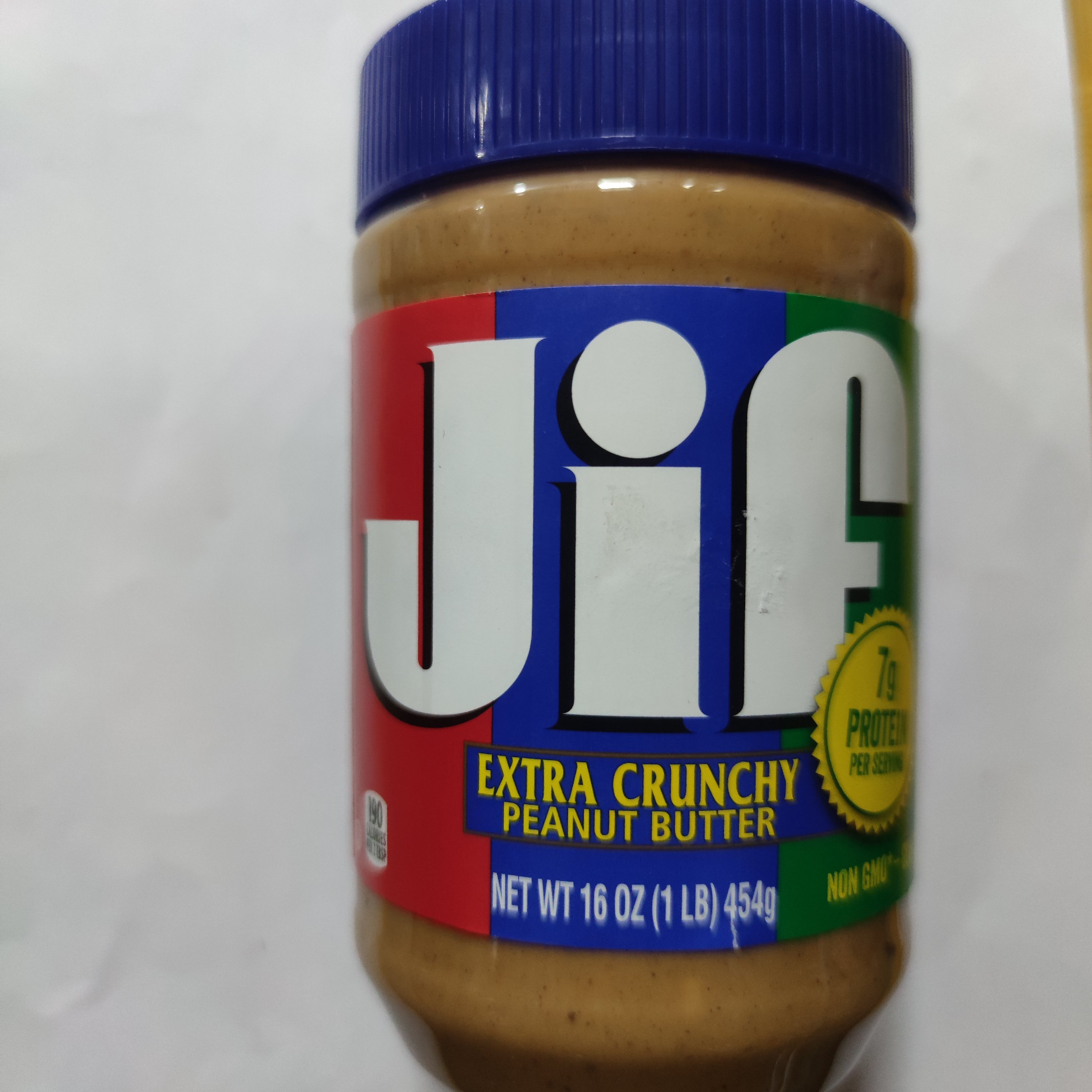 کره بادام زمینی جیف. اصل امریکا. با تکه های کرانچی