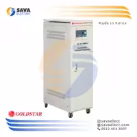 خرید استابلایزر سه فاز سروو موتوری 100KVA عمودی LG-3P-100K-I گلداستار کره | ساوا الکتریک