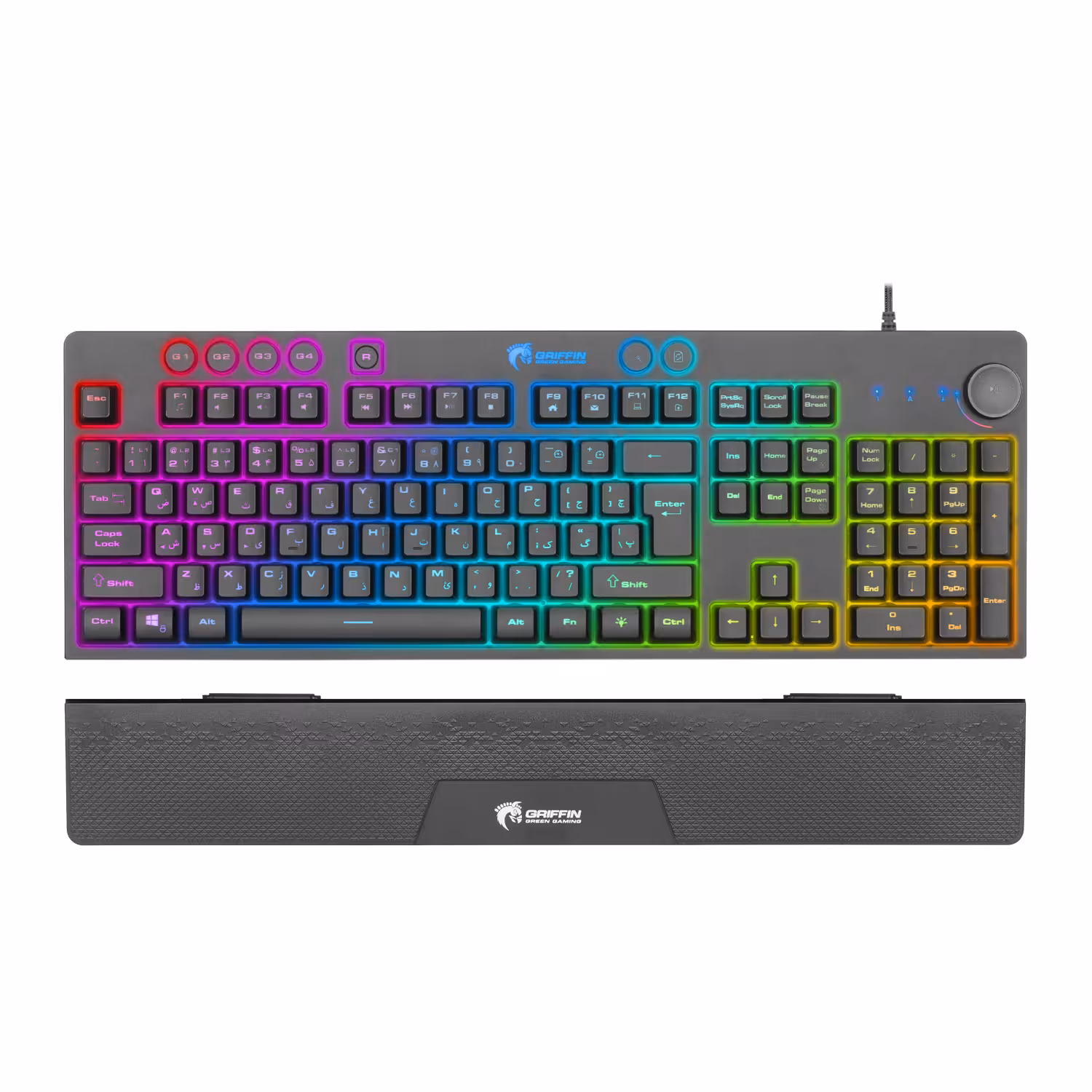 کیبورد گیمینگ گرین GK703 RGB