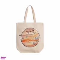 ساک خرید ترمه طراحان ایده مدل ماه خندان کد cfp1465 - L