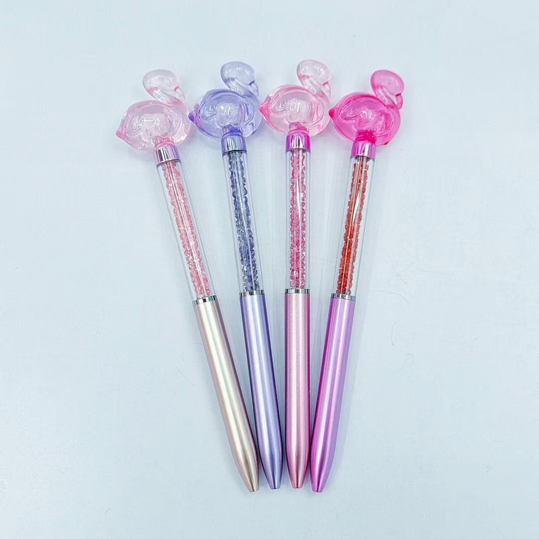 خودکار  آبی فانتزی طرح قو