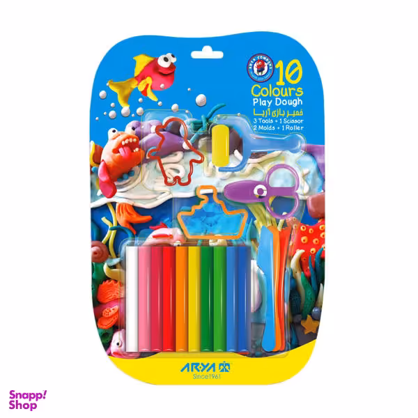 خمیر بازی آریا کد1023 مجموعه 10 عددی