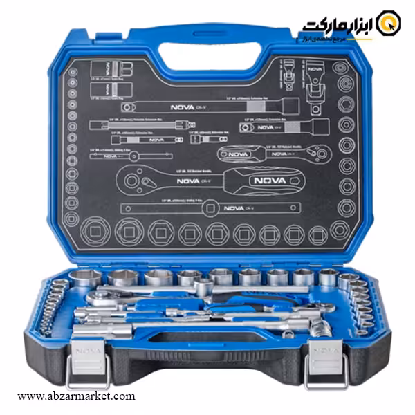 جعبه بکس نووا 44 پارچه ترکیبی مدل 6685