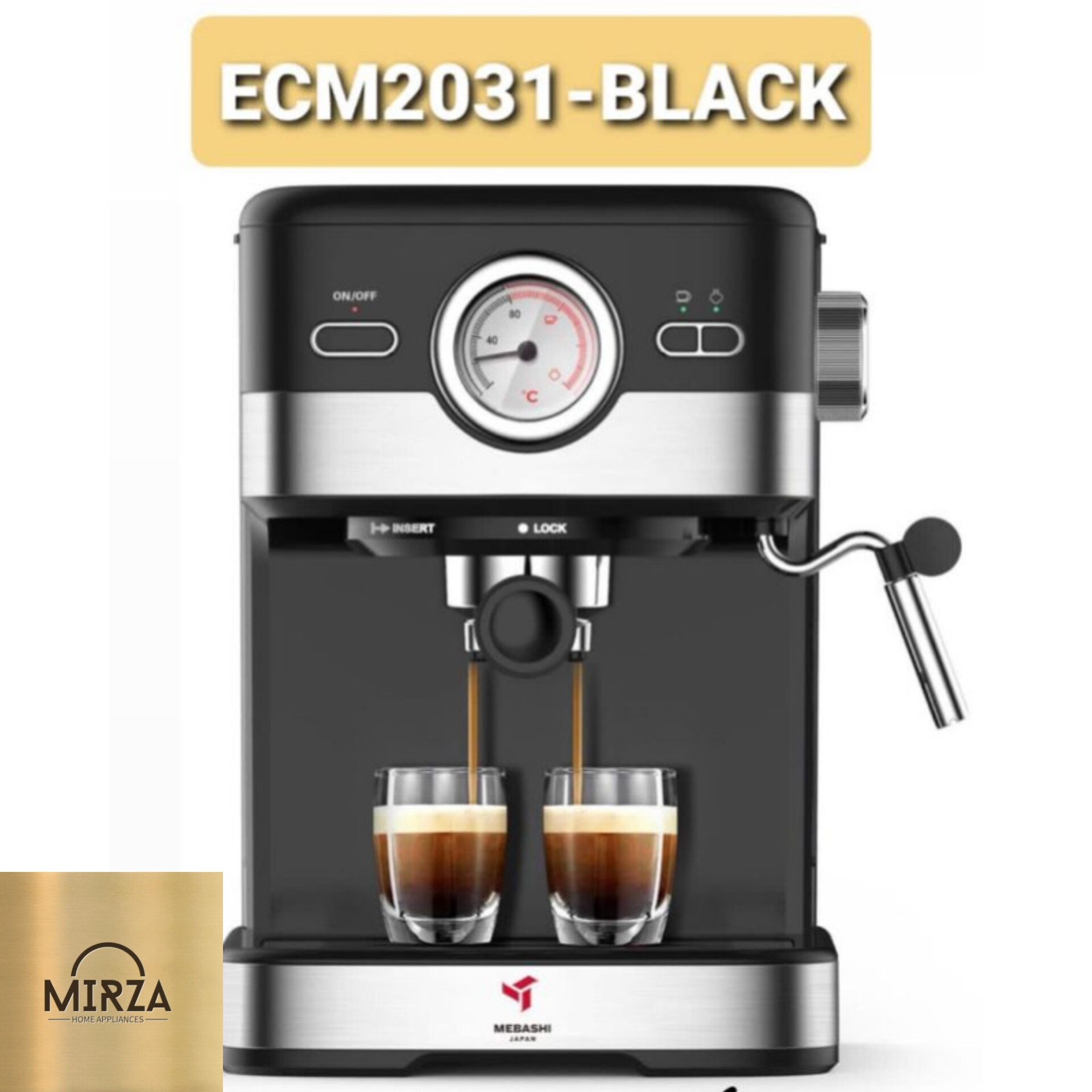 اسپرسو ساز مباشی مدل ECM2031 ا MEBAASHI ECM2031 ESPRESSO MAKER