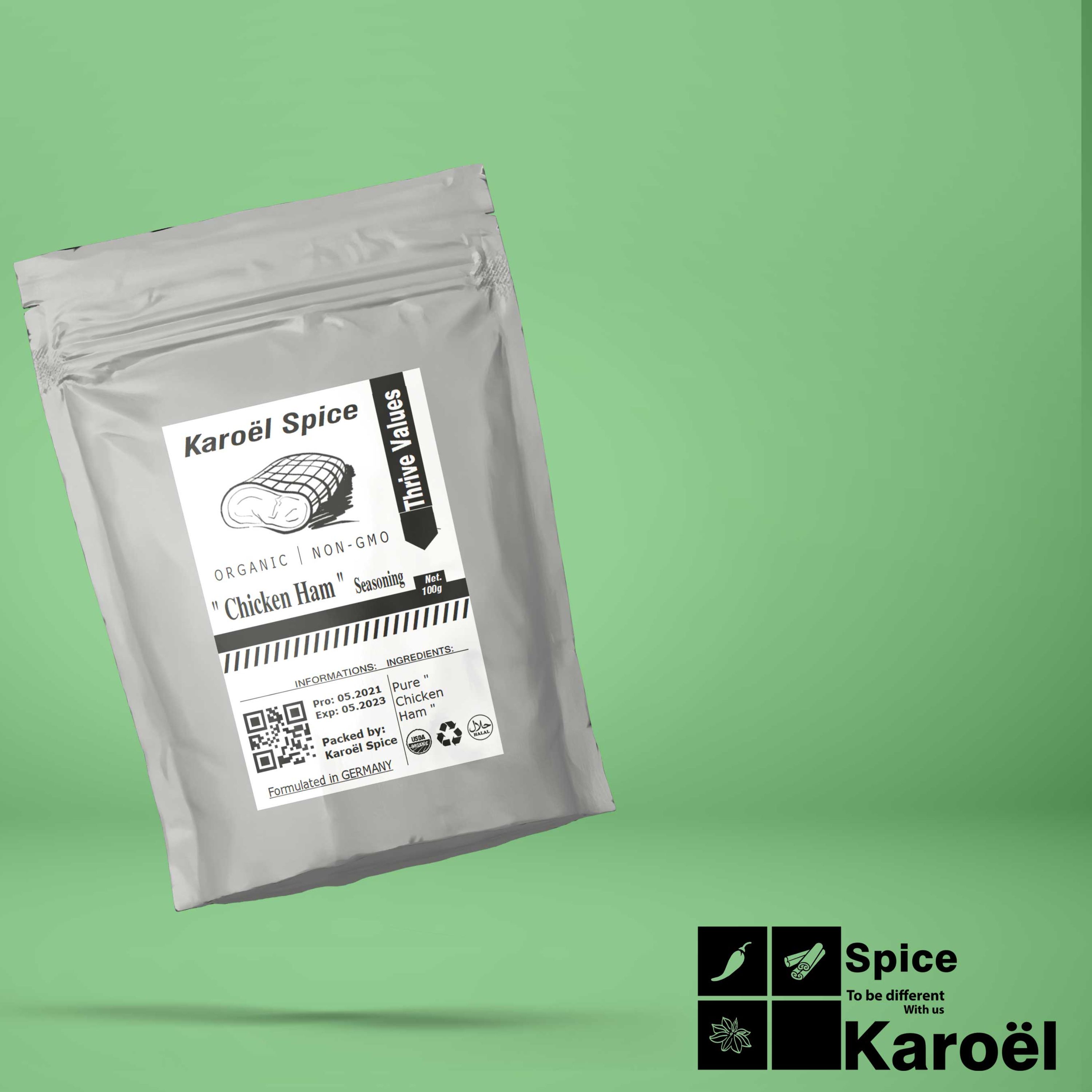 طعم دهنده مرغ(محصول آلمان)500گرمیKFC