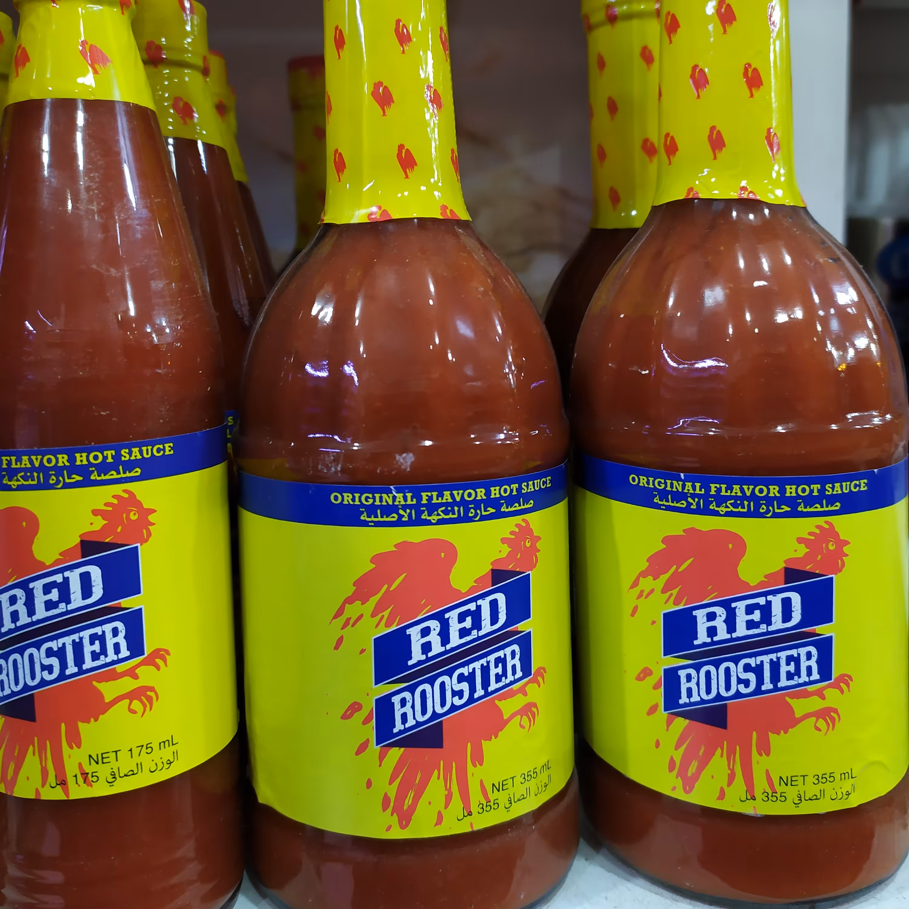 سس فلفل خروسی بزرگ(355میل)آمریکایی