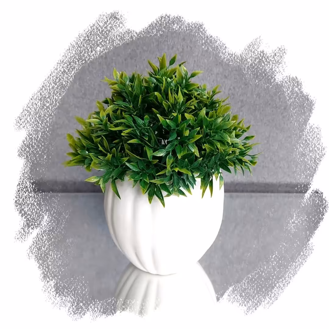 گلدان سبزه عید مصنوعی 