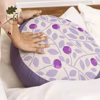 کوسن مخمل گرد طرح اردیبهشت 45 سانتی