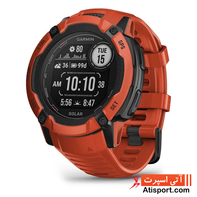 ساعت هوشمند گارمین Garmin Instinct 2X Solar کد 280501