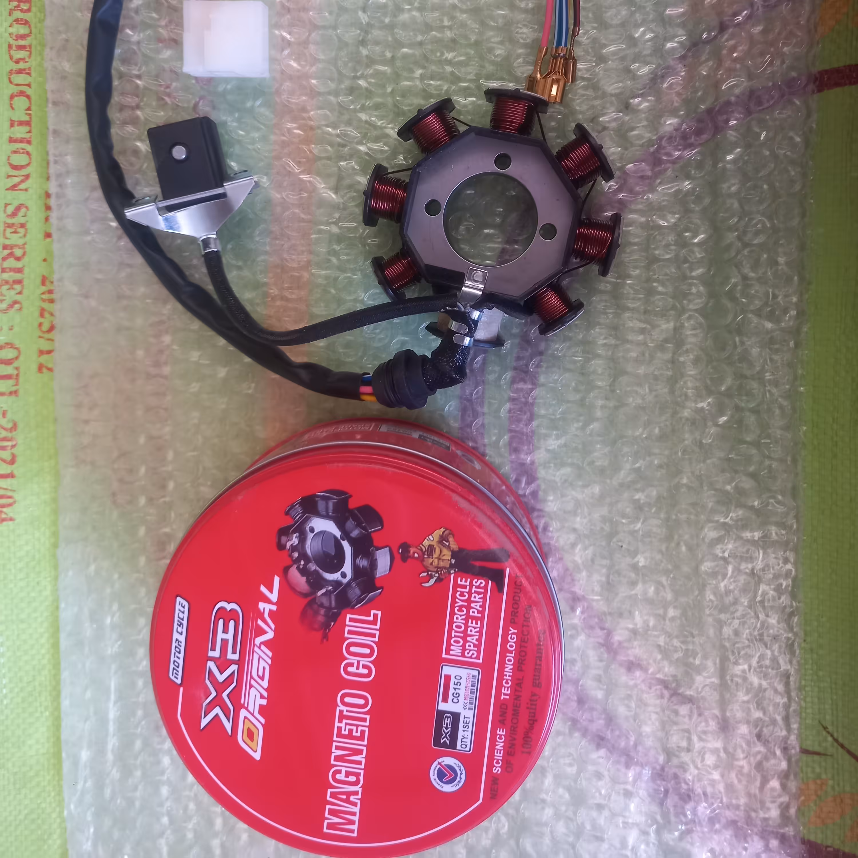 هشت بوبین هوندا داخل روغن خارجی