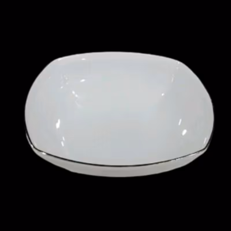پیاله چینی لب طلا