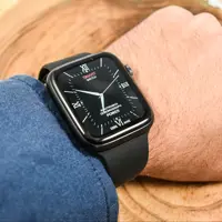 ساعت هوشمند ام آر اس مدل watch7 luxe3 رنگ مشکی