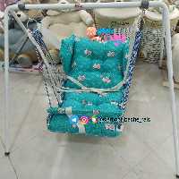 تاب گهواره ای و ریلکسی همراه با پایه  برای نوزاد تا 8 سالگی در تنوع رنگبندی بالا 