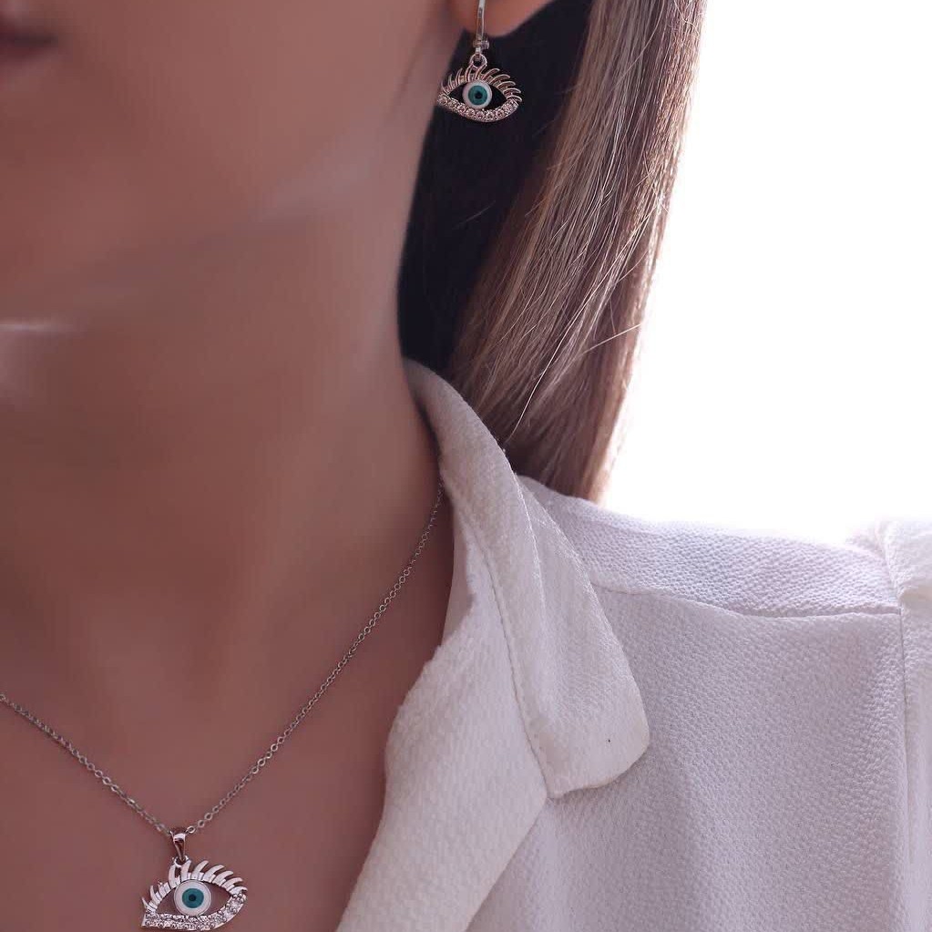 نیمست کد11286 طرح جواهر.برند محبوب ysx.با آبکاری طلا.ضد حساسیت.رنگ ثابت