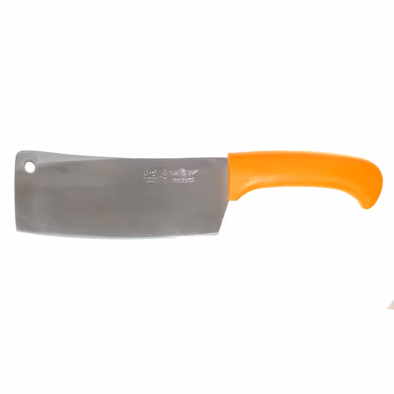 ساتور حیدری  سایز 30 ساطور قصابی تیغه فولاد