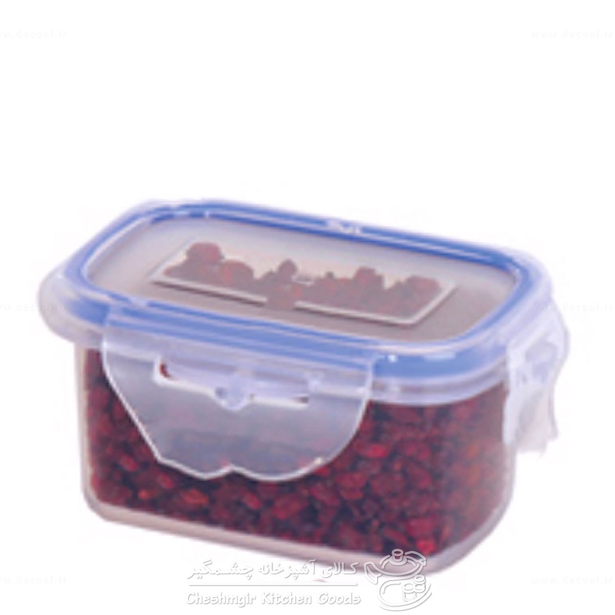 ظرف فریزری مستطیل 180 میلی لیتری لیمون کد 79435