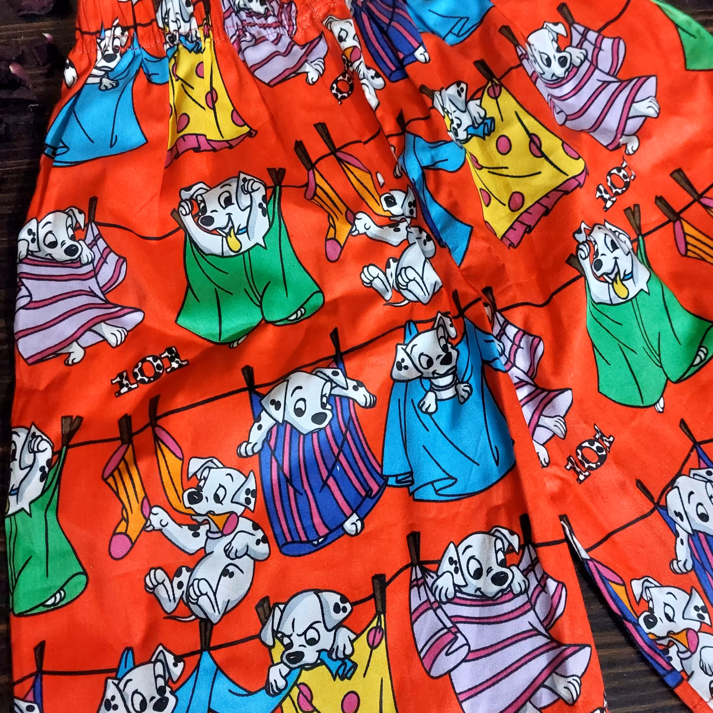 شلوارک کتان نخ بچگانه 