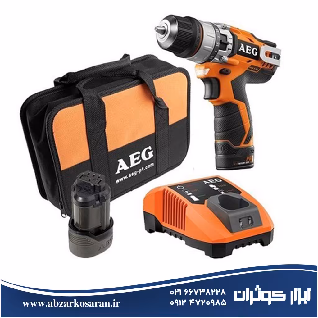 دریل شارژی AEG مدل BSB12C2LI