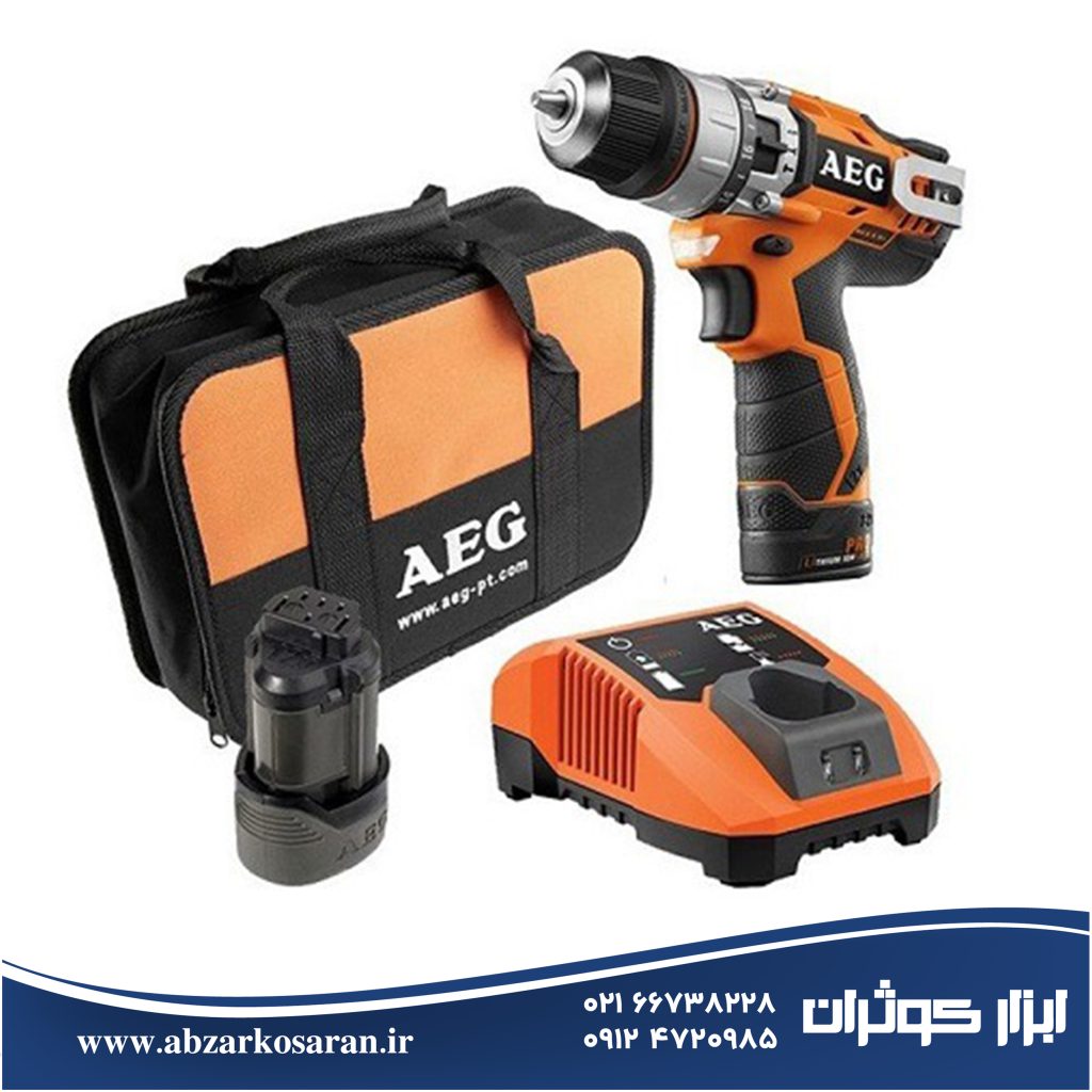 دریل شارژی AEG مدل BSB12C2LI