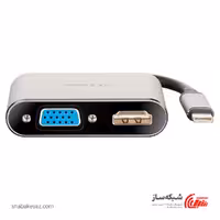 خرید و قیمت مبدل USB C به VGA و HDMI دی لینک D-Link DUB-V210 - شبکه ساز