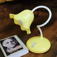 چراغ مطالعه شارژی طرح گل