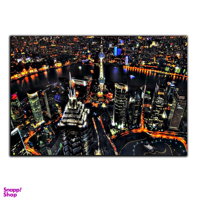 تابلو شاسی بکلیت طرح منظره شهر شانگهای مدل SH-380