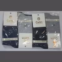 بسته 12 عددی جوراب نخی celin، کد022