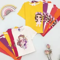 کراپ دختر با تاج گل و تیرکمان سایز 40 تا 65- پوشاک بنیا 