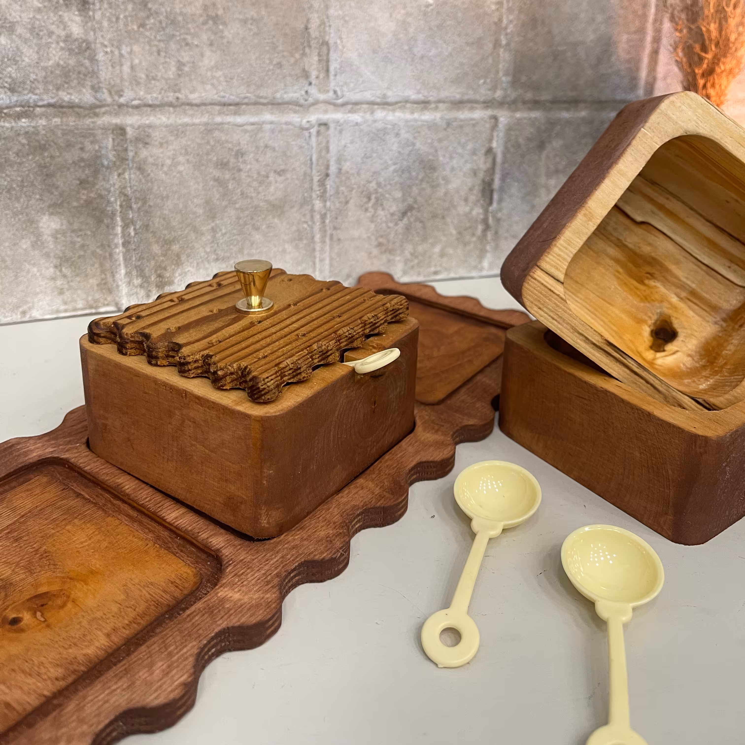 جا ادویه چوبی