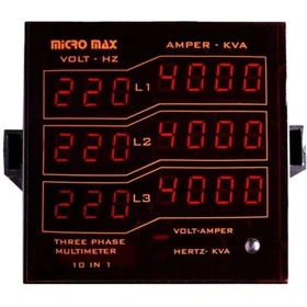 مولتی متر سه فاز مجموعه دیجیتال (90*90) 5*1 10*1 - فروشگاه شیرازیان