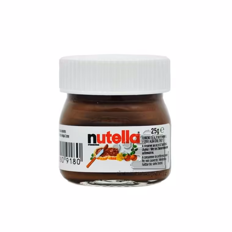 نوتلا مینی یا انگشتی 25 گرمی