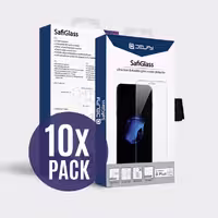 دلفی پک 10 تایی گلس محافظ صفحه نمایش مدل SafiGlass Screen Protector آیفون 8 پلاس - Hiapple.ir