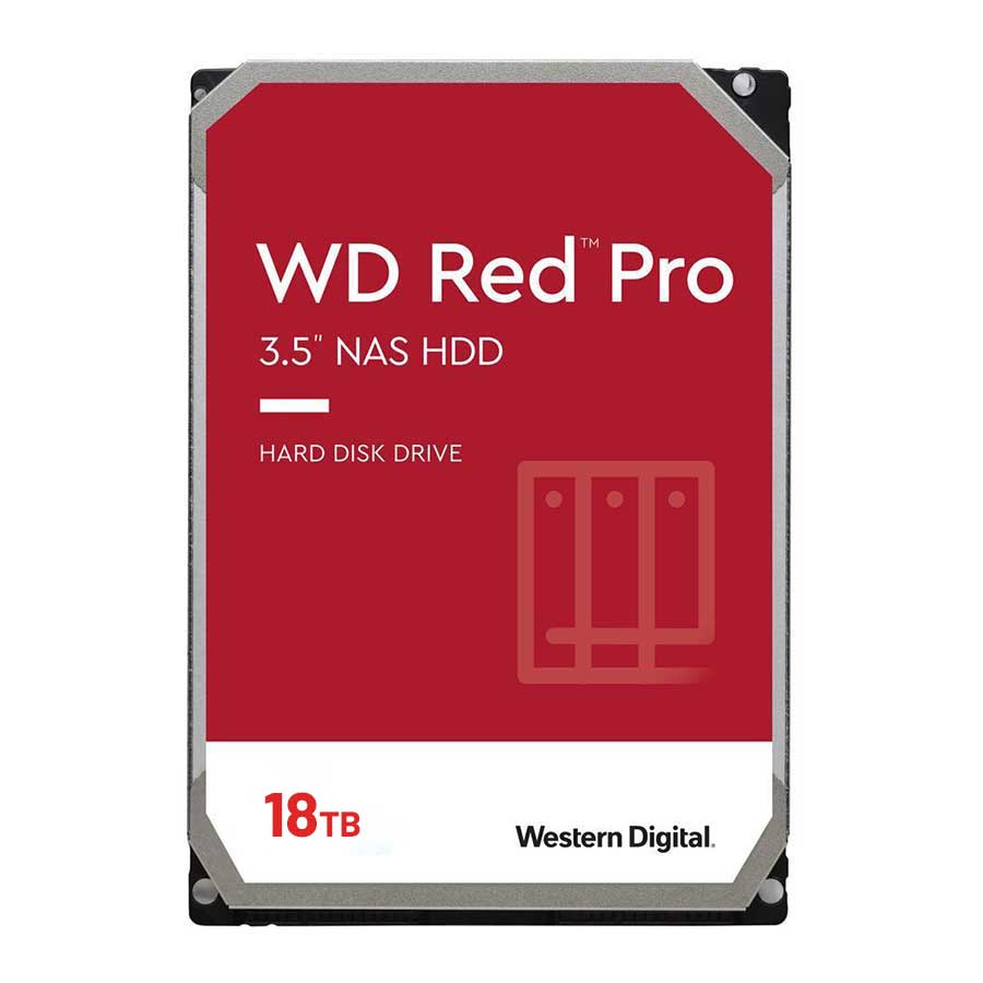 قیمت و خرید هارد اینترنال 18 ترابایت وسترن دیجیتال مدل RED PRO | یاس ارتباط
