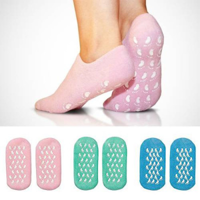 جوراب سیلیکونی ژله ای نرم کننده و رفع ترک پا