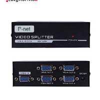 اسپلیتر 1 به 2 VGA پی نت 250MHZ مدل VGA-2502