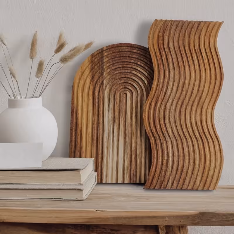 تخته سرو طرح رنگین کمانی (مجموعه دو عددی)